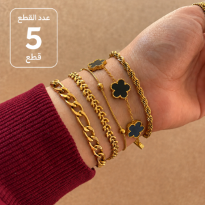 عرض 5 انسيالات ذهبي ستانلس بيور | 03