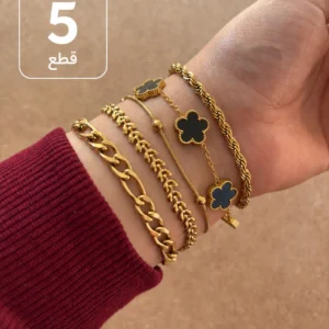 عرض 5 انسيالات ذهبي ستانلس بيور | 03